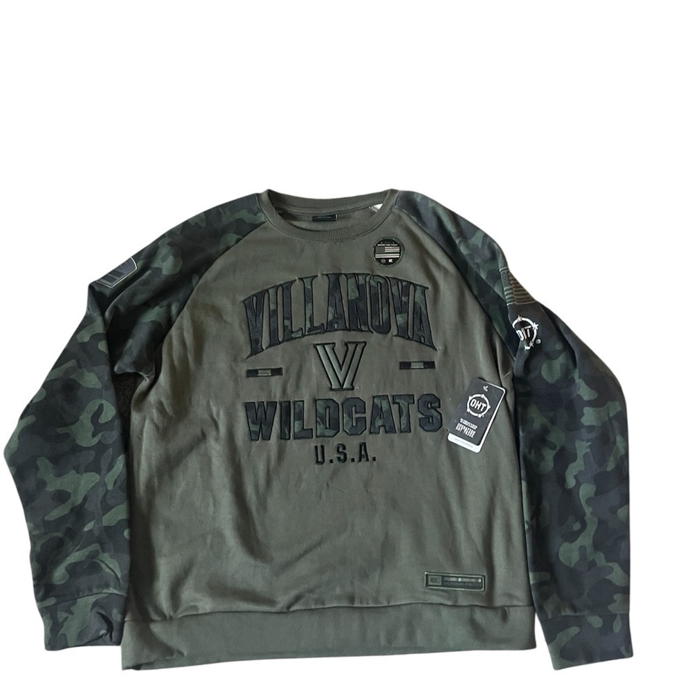 Villanova Wildcats Camouflage Sweatshirt